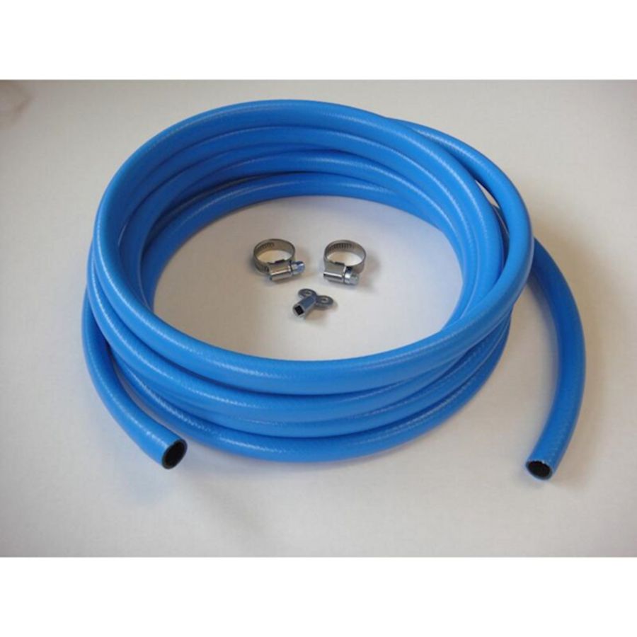 Vulslangset PVC blauw 5,0m ongemonteerd PONNOPL