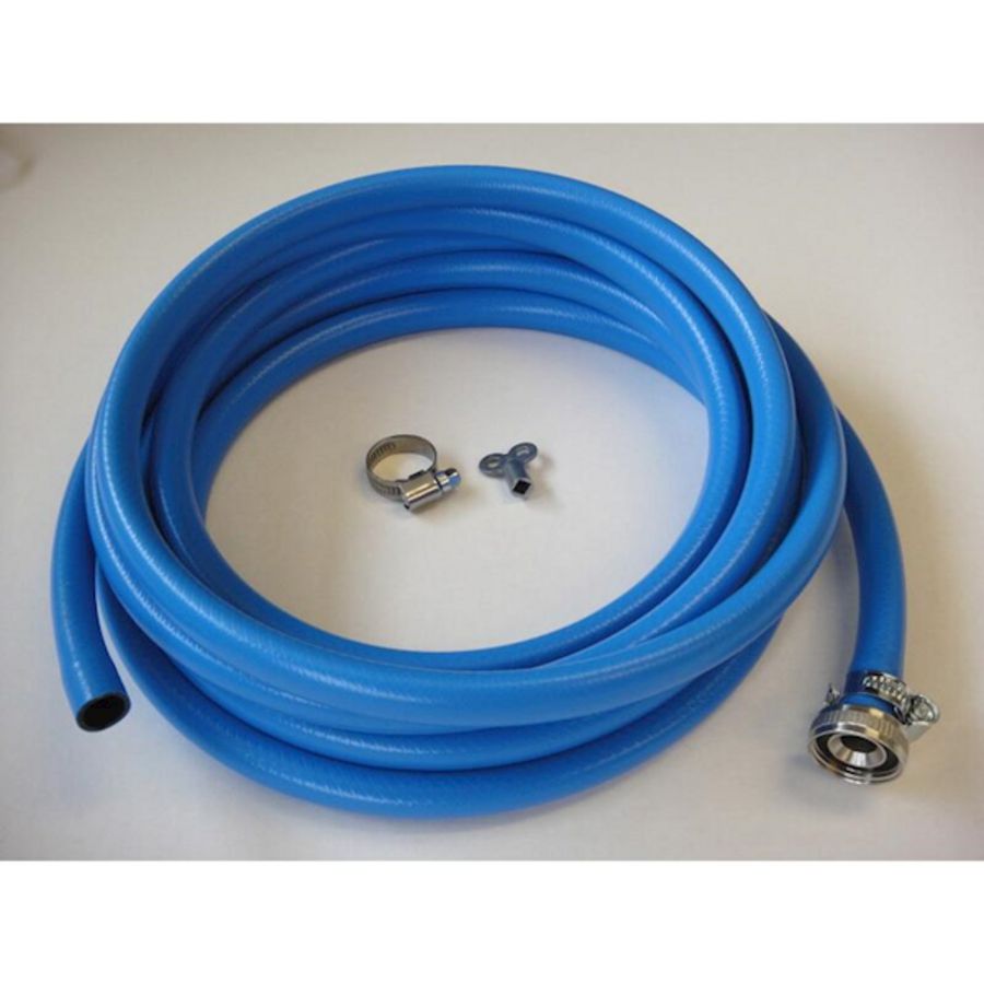 Vulslangset PVC blauw 3,5m +1 slangwartel gemonteerd PONNOPL