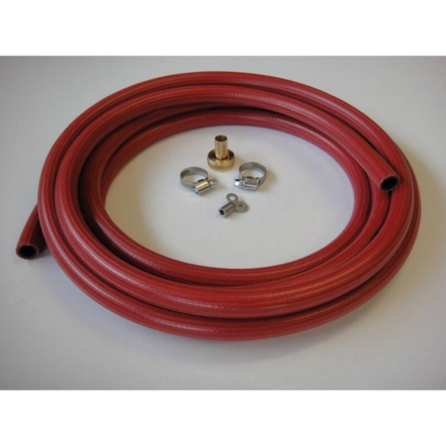 Vulslangset rubber zalmrood 3/4" 3,5m PONNOPL
