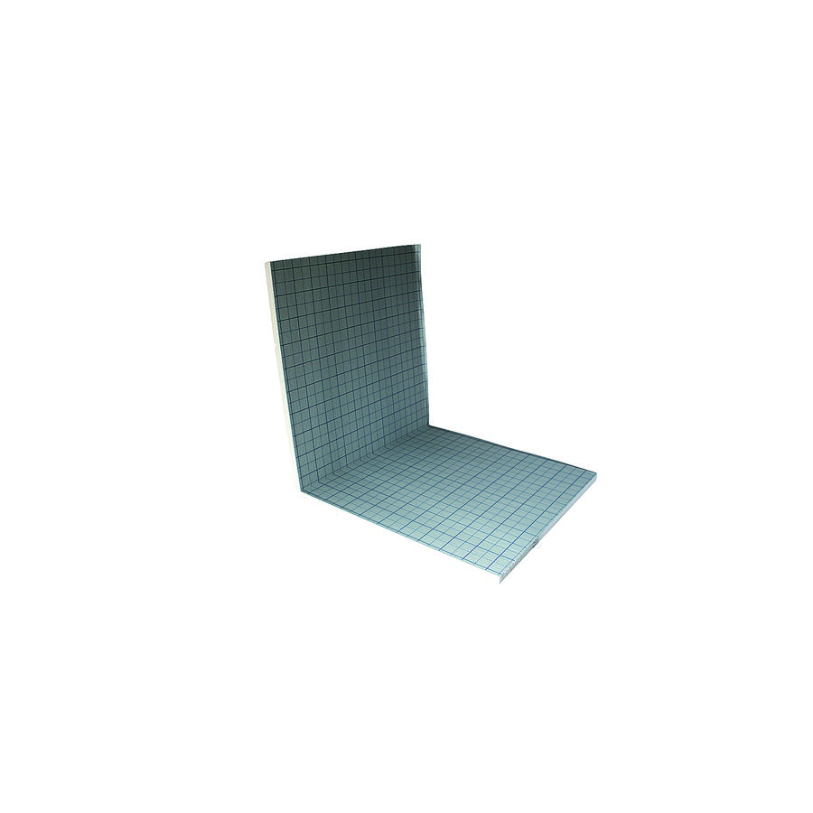 Set a 5 tackerplaten / vouwplaten 1000x2000mm (totaal 10m²) EPS isolatie 20mm Henco