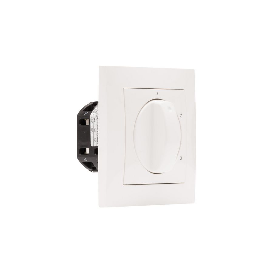 Perilex 3-standenschakelaar inbouw CV-3 Orcon