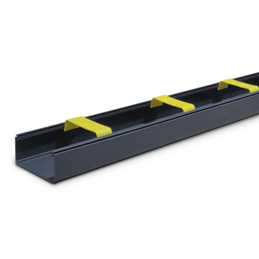 Doos a 8m. Leidingkanaal airco 125x75mm grijs (4x2m.) Canalit