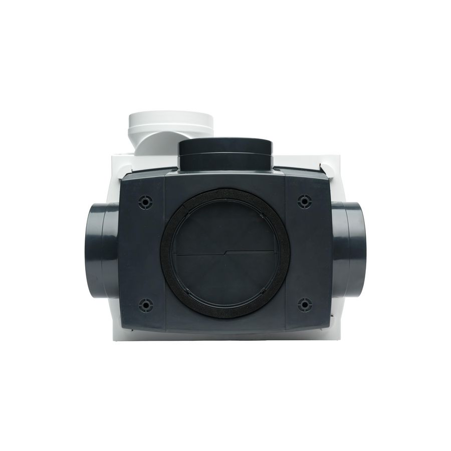 Woonhuisventilator met vochtsensor COMPACT-10RHP perilex stekker excl. 3-standen schakelaar Orcon