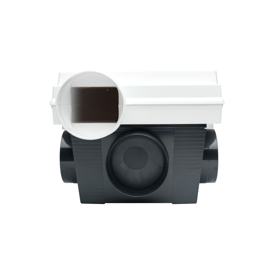 Woonhuisventilator met vochtsensor COMPACT-10RHP perilex stekker excl. 3-standen schakelaar Orcon