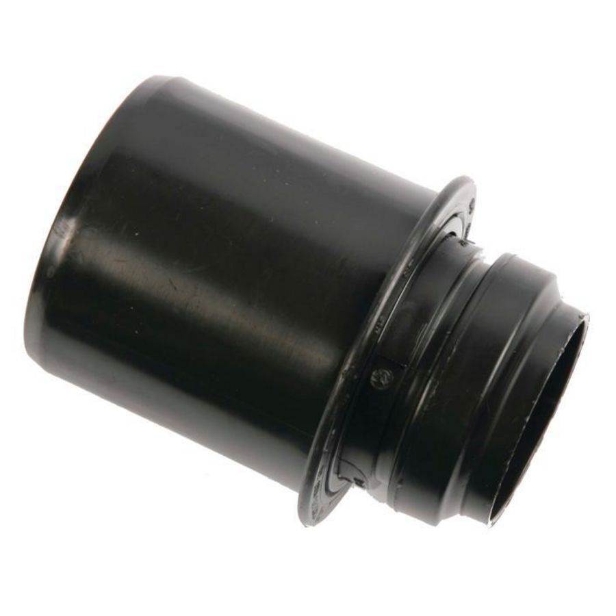 Wafix PP manchet centrisch inzetverloopring 50x40mm spie/mof zwart Wavin