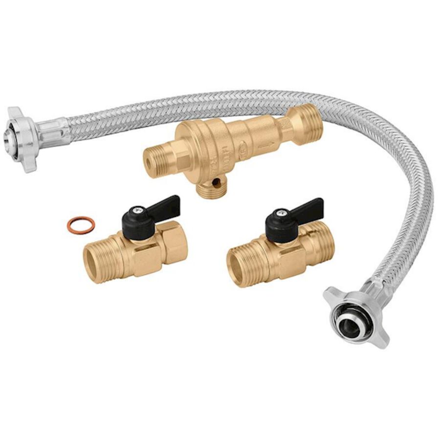 Vulset 1/2"bt. incl. kogelafsl. en terugstr.beveiliger Caleffi