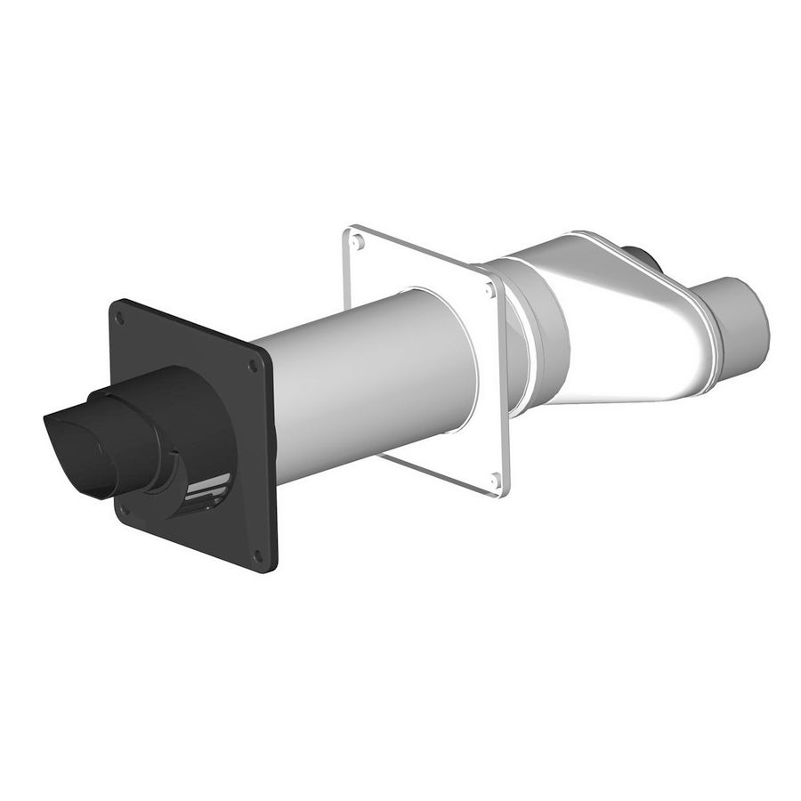 Muurdoorvoer PP 100/150 Br 100-100 Burgerhout