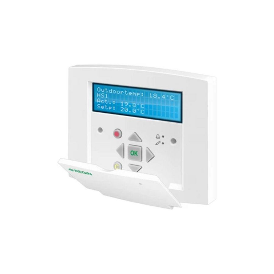 Decentrale wtw-unit WTU-250-EC-E EC motoren incl. Regin regeling Orcon