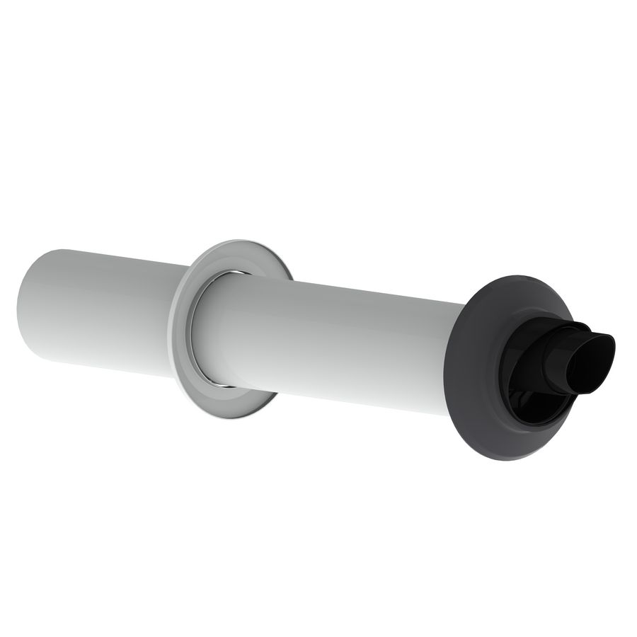 Muurdoorvoer rookgas EasySafe PP concentrisch 60/100 Burgerhout