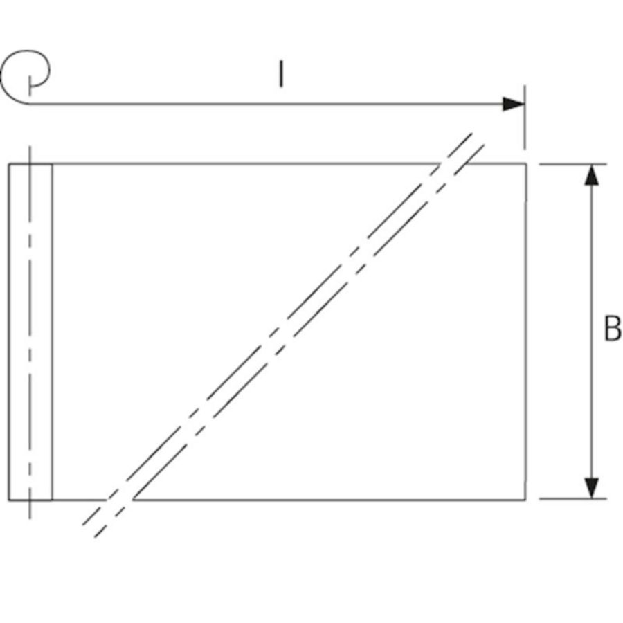 Rol a 75m² Multi folie PE200 (60x1,25mtr.) d=0,2mm Uponor