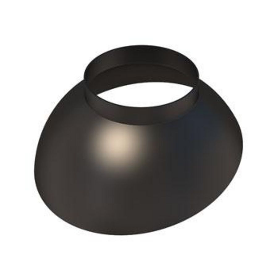 Kunststof schaal voor AVH zwart 5-25° R131-V131 Ubbink