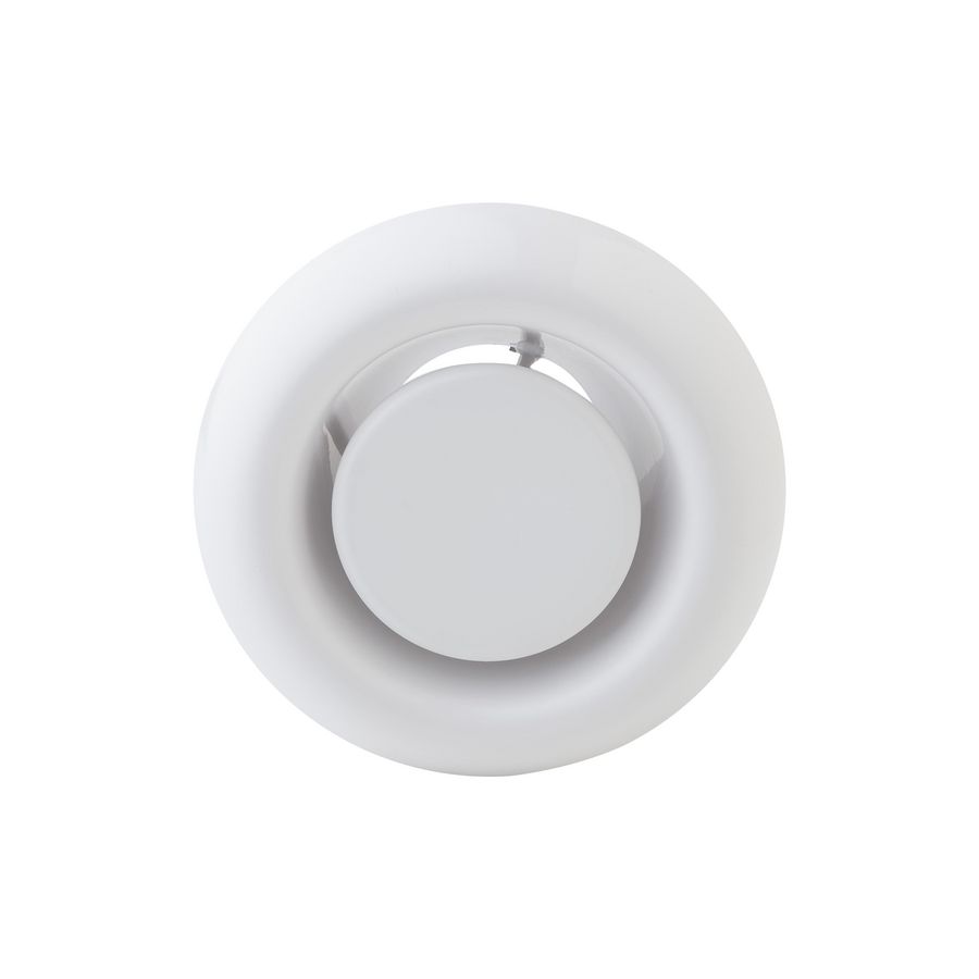 Ventilatieventiel luchtafvoer MKL-A-080 kunststof RAL9003 Orcon
