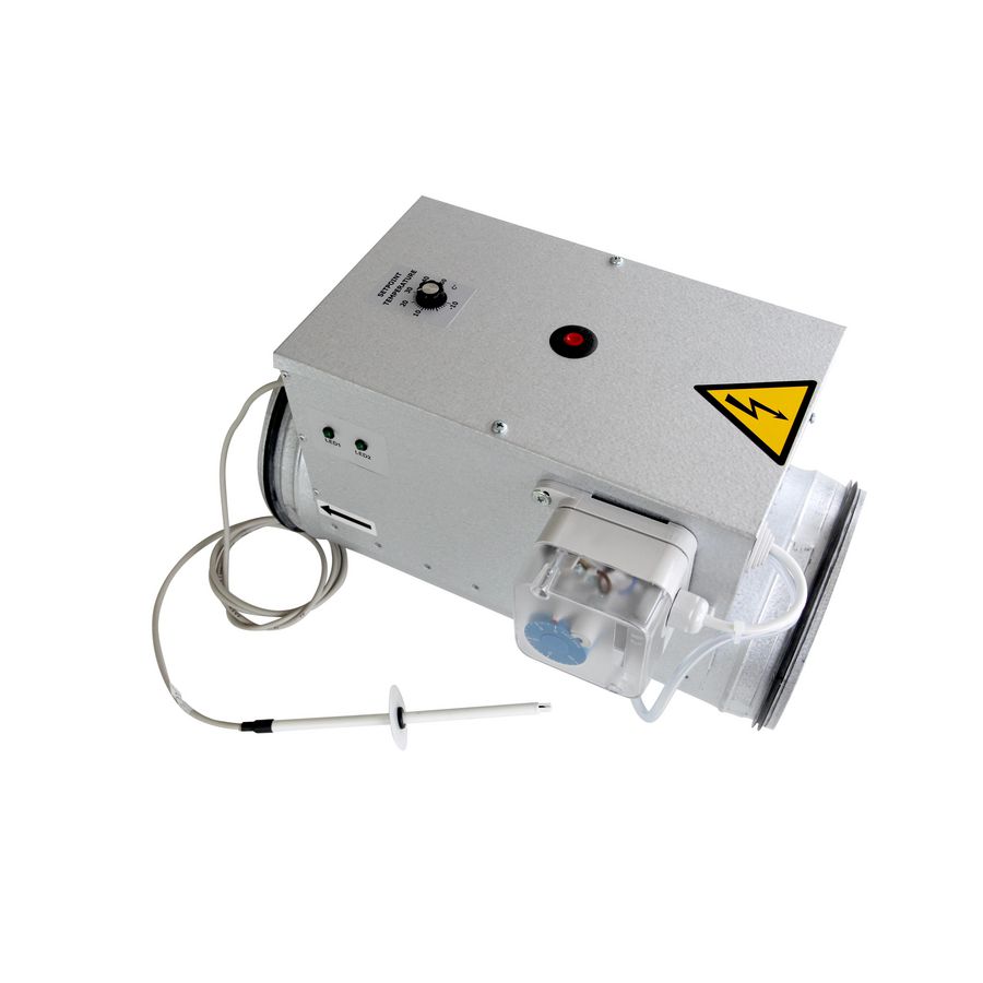 Voorverwarmer CBRF-160-16 rond 160mm 1 6kW - 230V Orcon