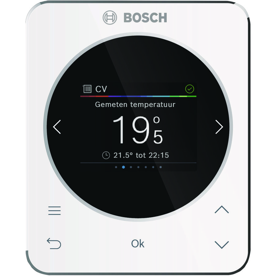 Klokthermostaat / ruimtethermostaat RT800 Bosch