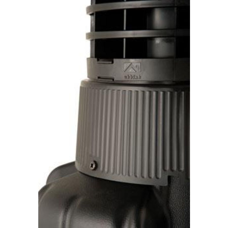 Rolux 5G combi HR dakdoorvoer 60/100 concentrisch l2100mm PP_KS + extra aansluiting Ø125 mm Ubbink