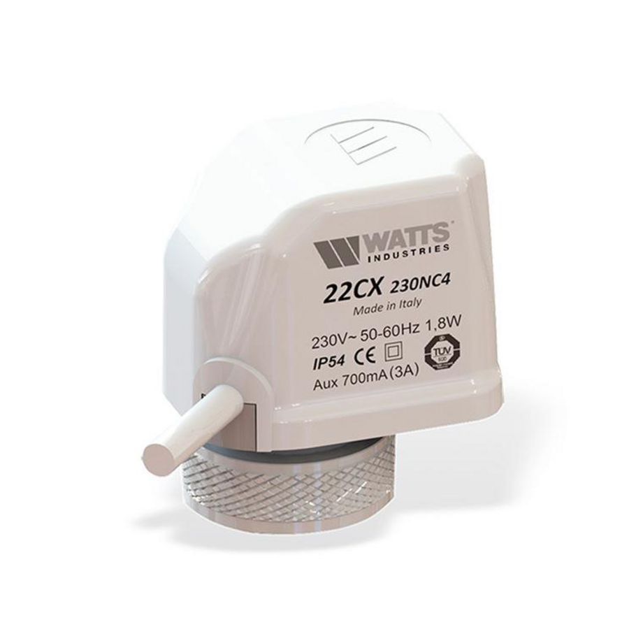 Aandr.elektrothermisch 22CX 24V NC2 NC 2-draads Watts