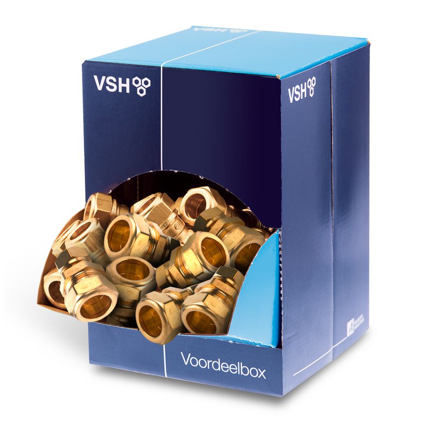 Doos (voordeelbox) a 40st. knelsok verlopend Super 15x12mm SD1201 k/g (test cth) VSH