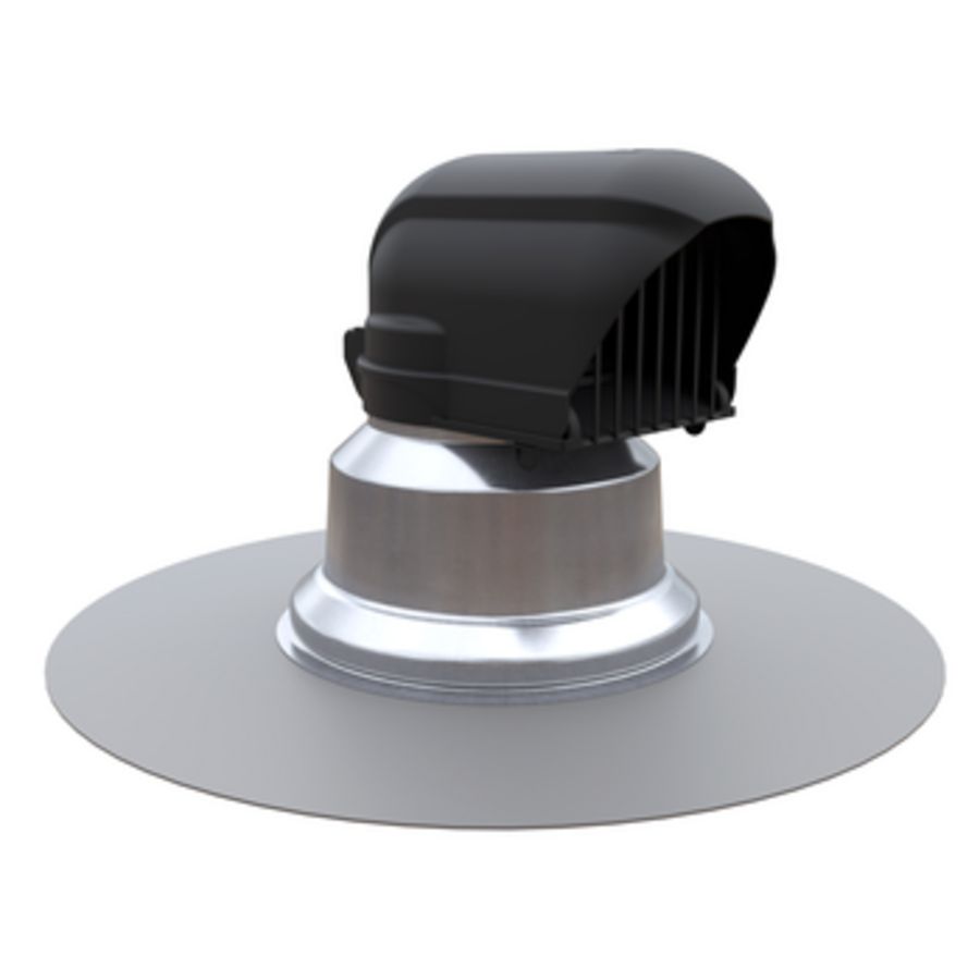 Kabel- en leidingdoorvoer plakplaat geisoleerd 120mm alu/Armourplan PVC Ubbink