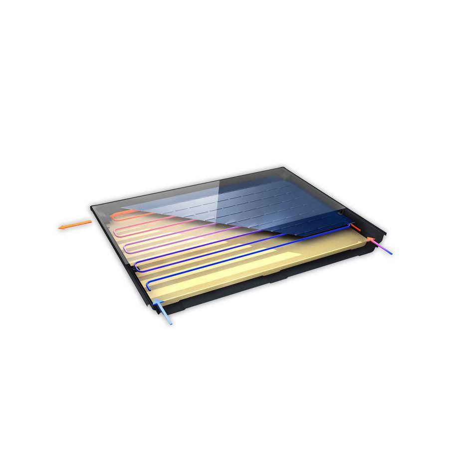 SolarLine collector SCM3-V Nefit