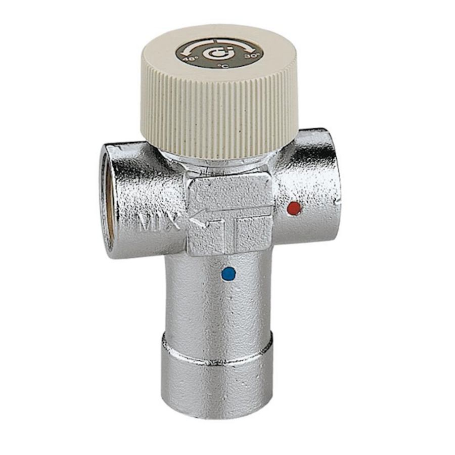 Thermostatisch mengventiel regelbaar 40-70°C 1/2"bn. Caleffi