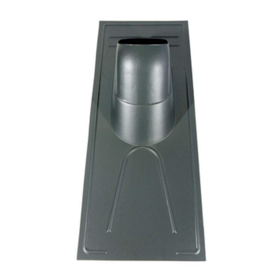 Univ. pan UR 460x1200mm v. rieten dak 25-45° zwart 214 Ubbink