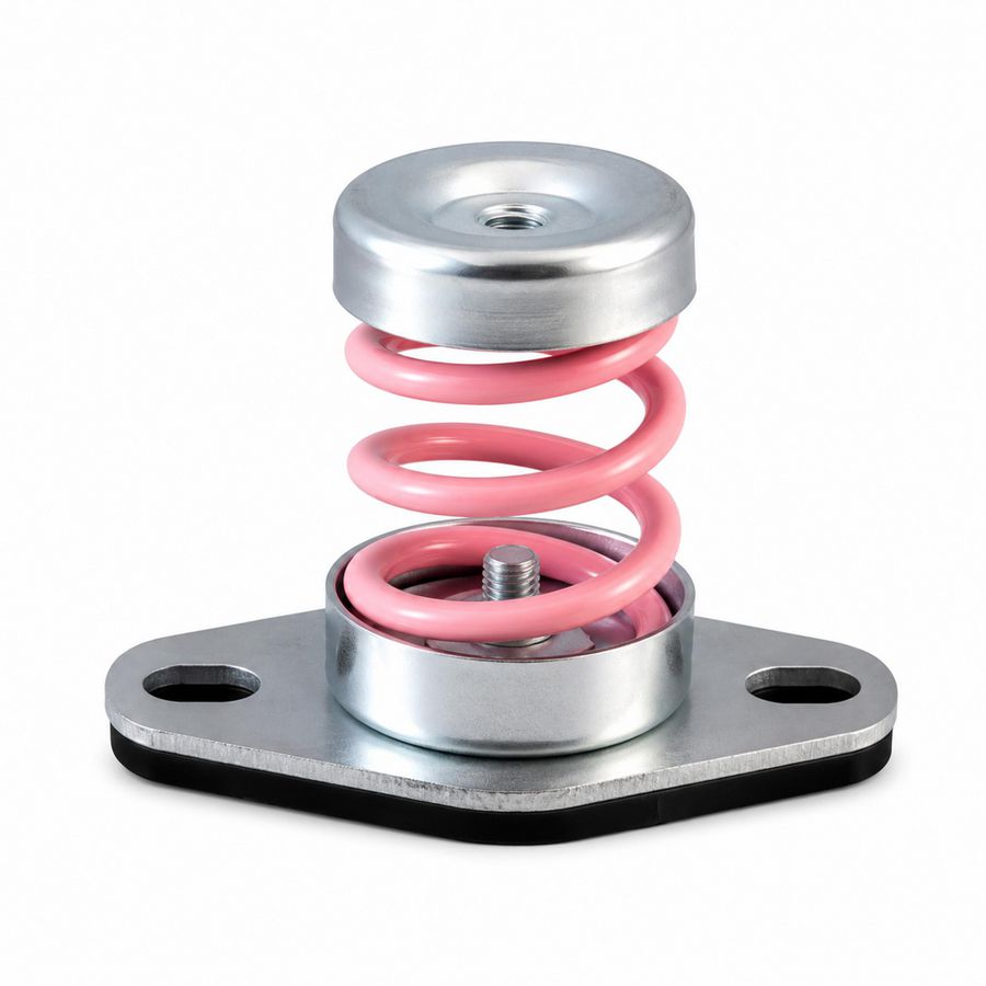 Doos a 2st. Trillingsdemper veervoet 66-125kg M8 Canalit