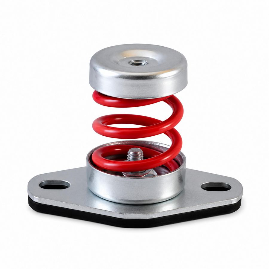 Doos a 2st. Trillingsdemper veervoet 46-100kg M8 Canalit