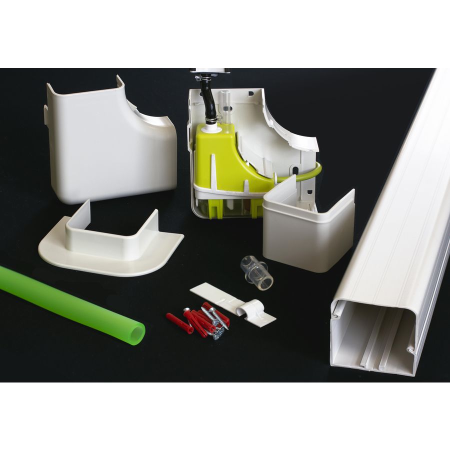Condenswaterpomp Silent+ Mini Lime in SpeediDuct goot ivoor Aspen