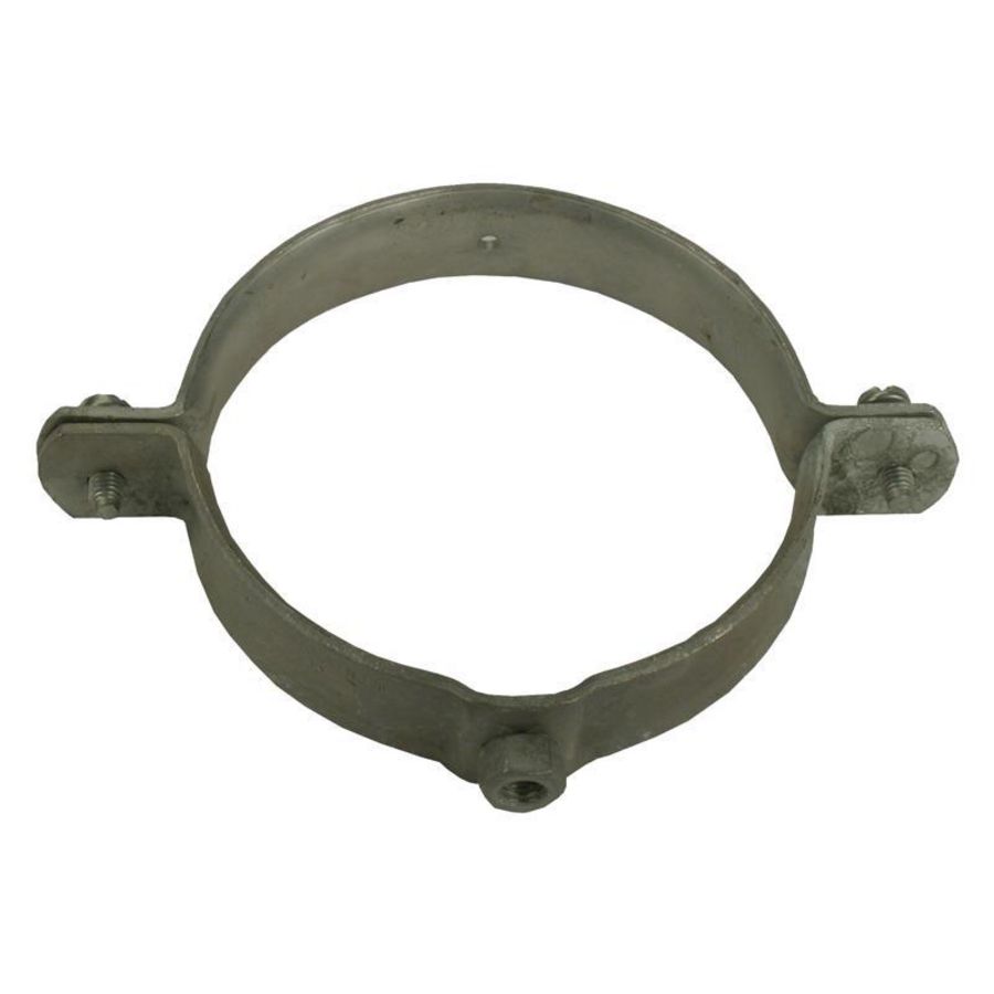 Metalen M8 rioleringsbeugel 110mm thermisch verzinkt Wavin