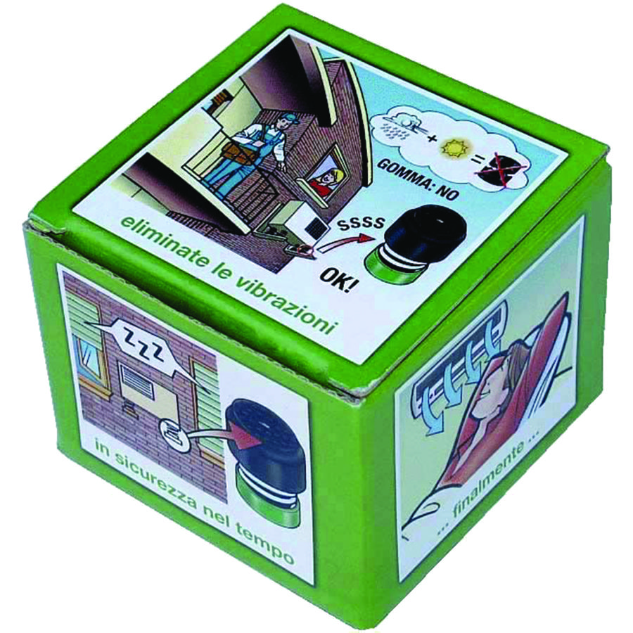 Set a 4 stuks trillingdempers CB1MNaV max. 55 kg Soleco