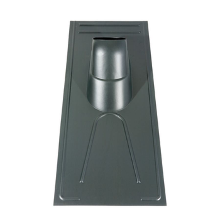 Univ. pan UR 460x1112mm v. rieten dak 25-45° zwart 166 Ubbink