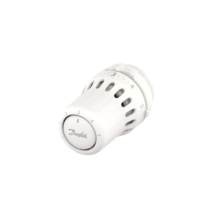 Thermostaatknop REACT RA ingebouwde voeler 8-28°C. incl. diefstalbev. Danfoss