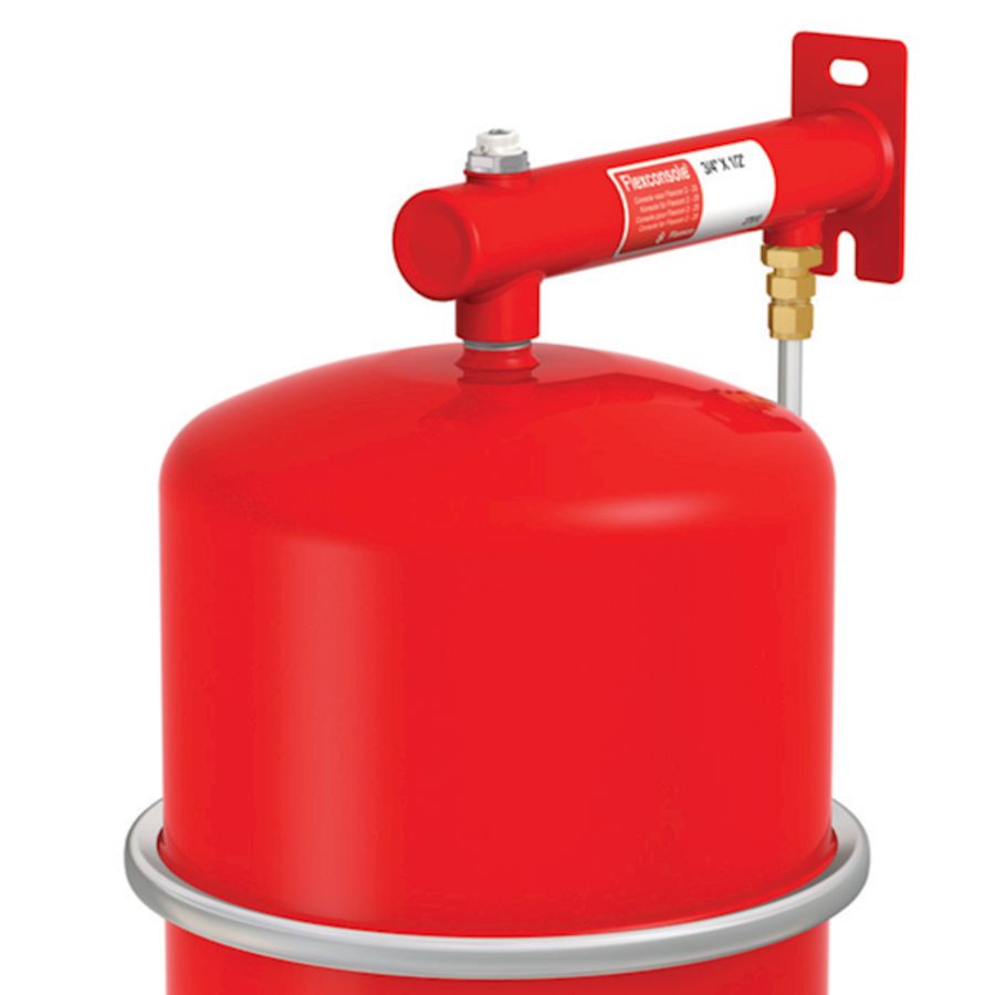 Expansievatconsole Flexconsole rood 3/4"+1/2"+ ontl. 1/2 Flamco
