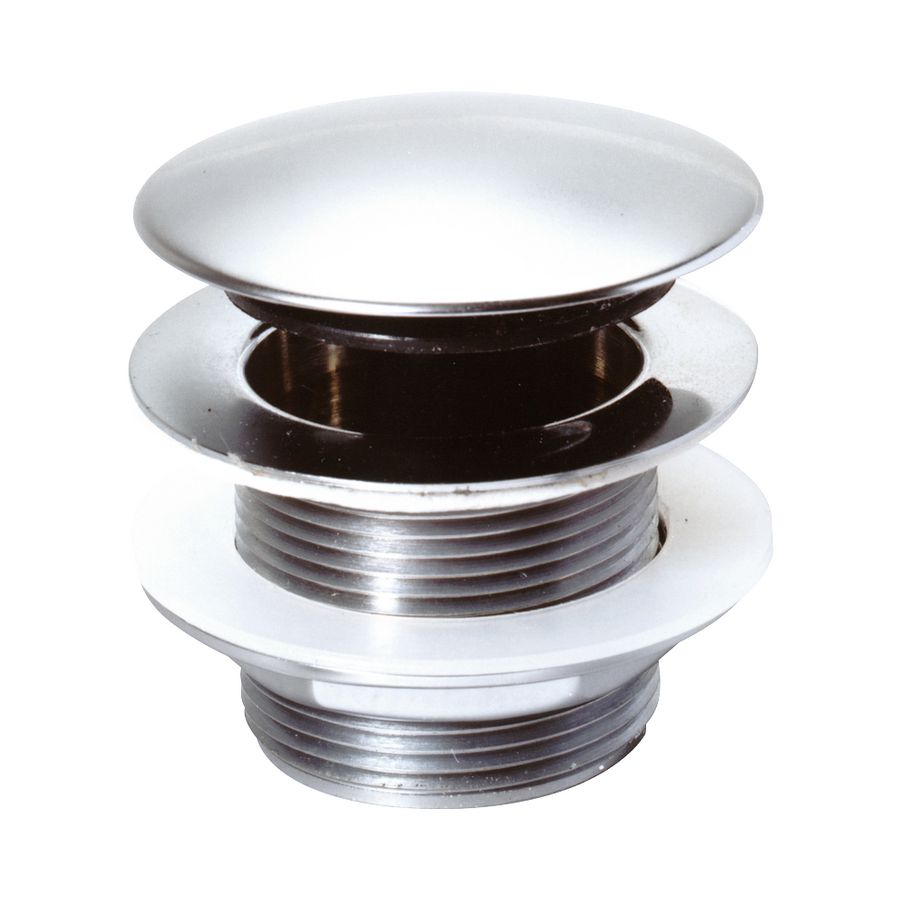 LX Badafvoerclicker chroom 1.1/2"x70mm McAlpine Walraven