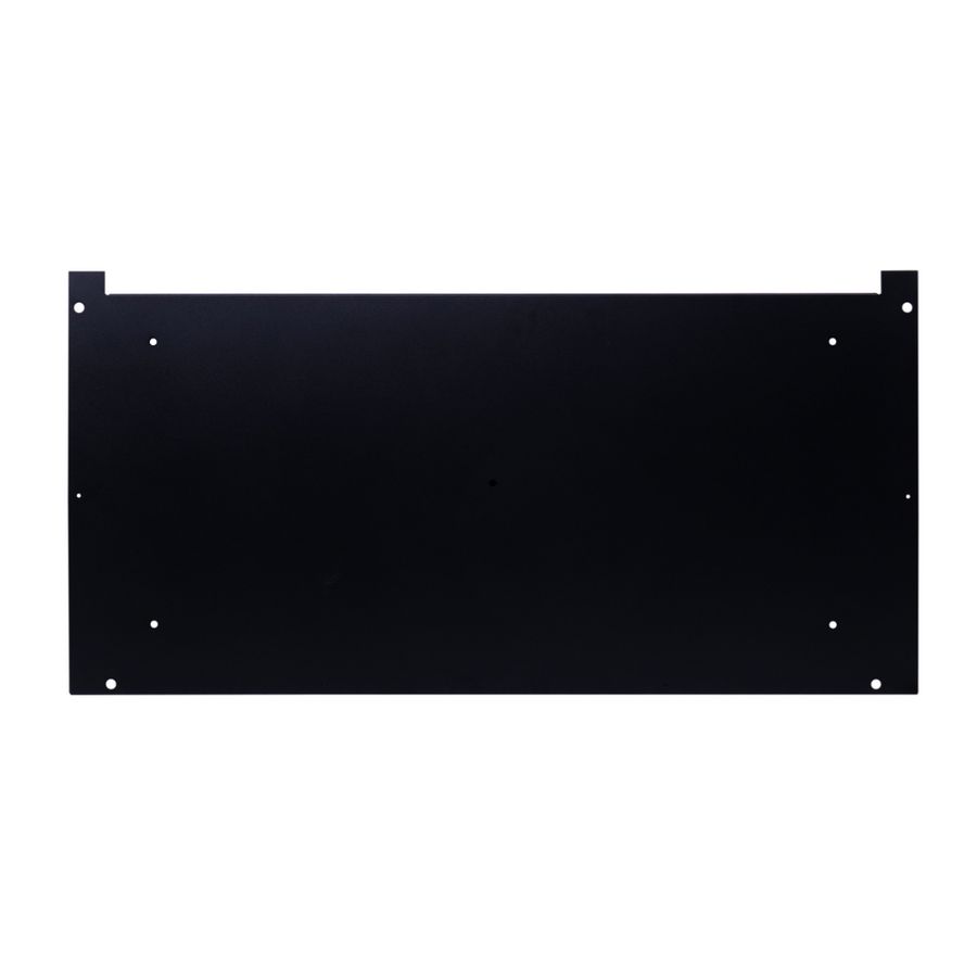 Bodemplaat omkasting Louvre zwart 1150x575mm Qventi