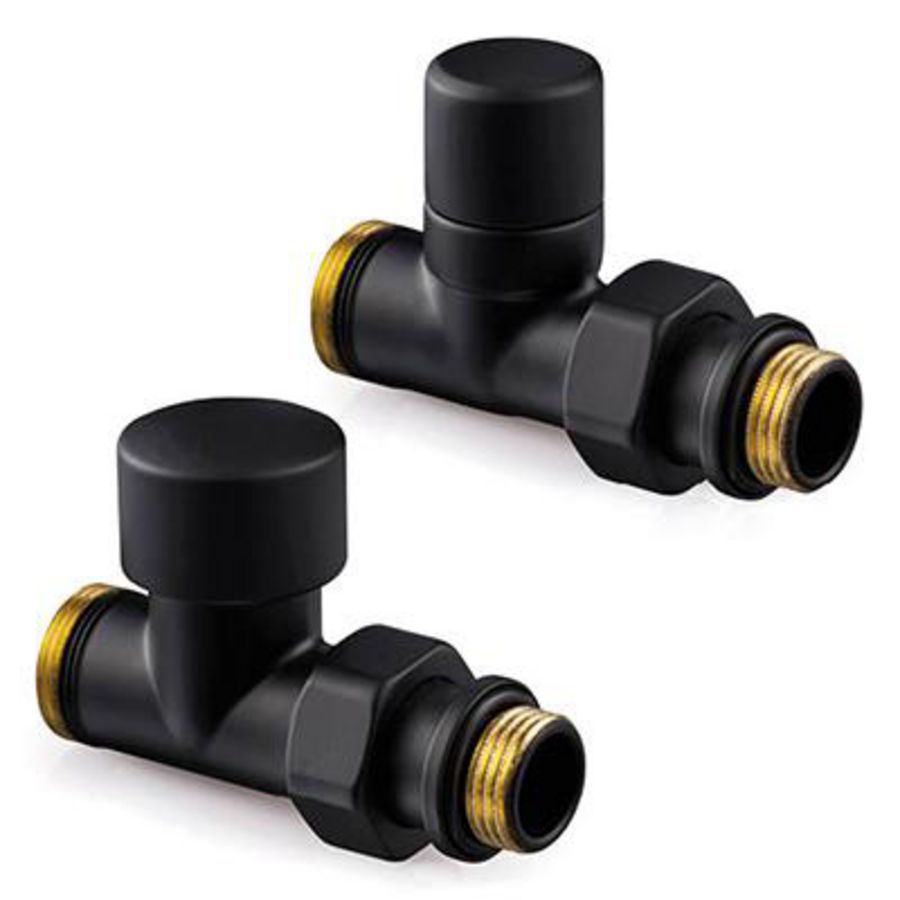 Ovus aansluitset zwart 16x2mm VPE alu-inlage+mat zwarte rozetten DRL