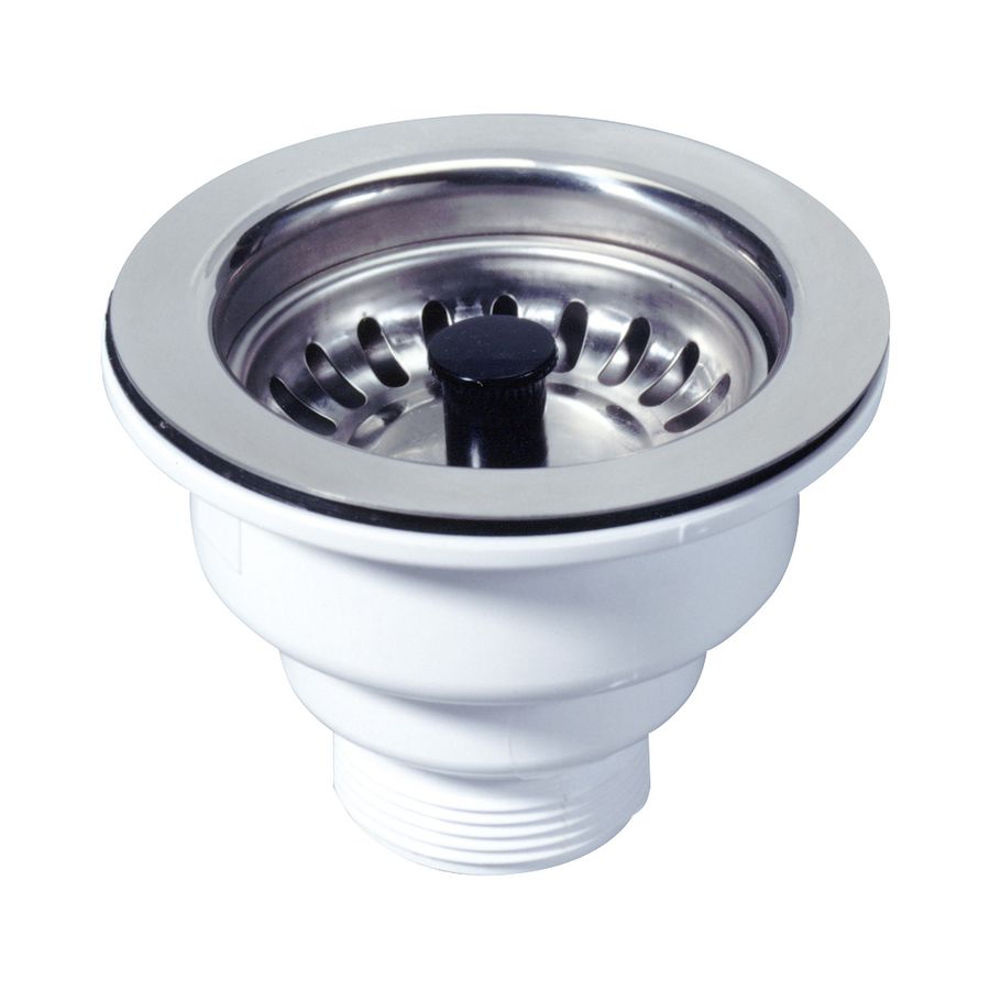 Korfplug met RVS korf 1.1/2" McAlpine Walraven