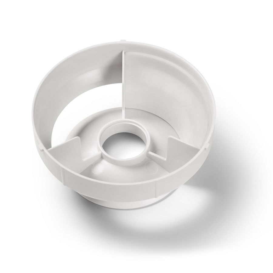 Hoekafsluiter / luchtstroomafsluiter ø125mm tbv NoShow ventilatieventiel VentWorks