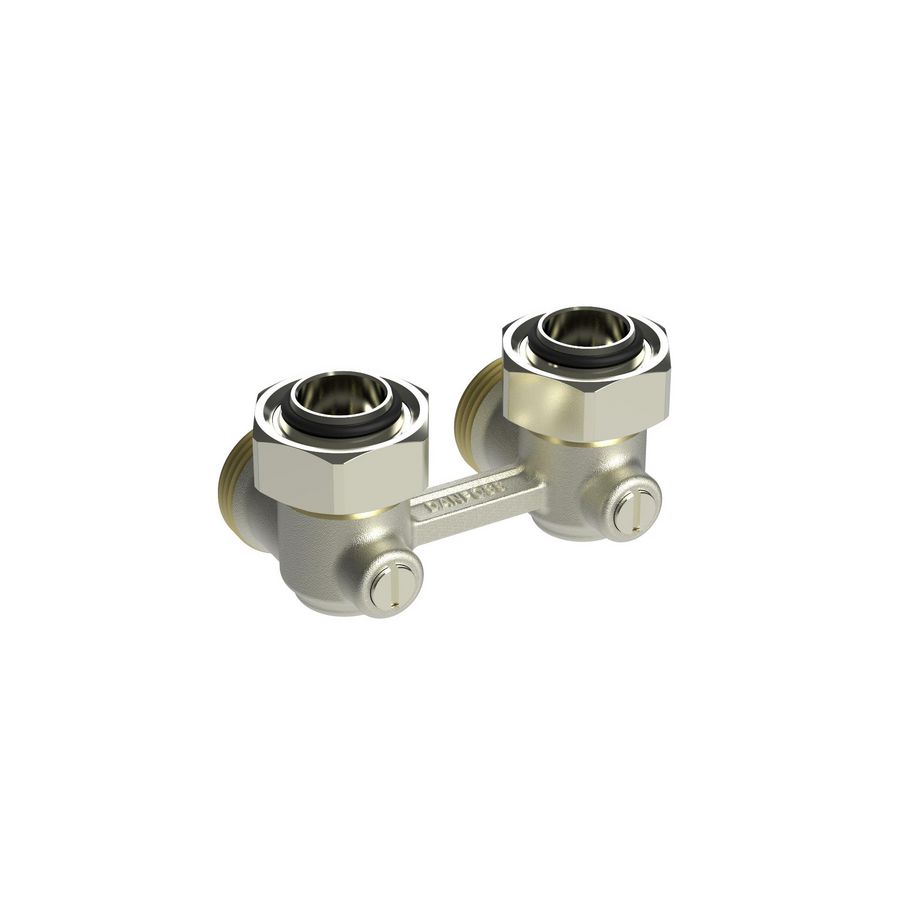 H-onderblok type RLV-KB 3/4" DN20 haaks Danfoss