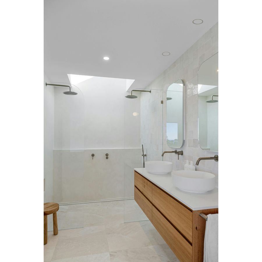Ventilatieventiel (toevoer of afvoer) Instucbaar design NoShow Ø100mm wit VentWorks
