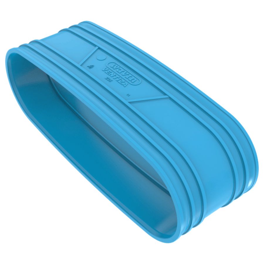Steekmof lijm PVC luchtverdeelsysteem VENTIZA blauw (235x80mm) mof/mof Wavin