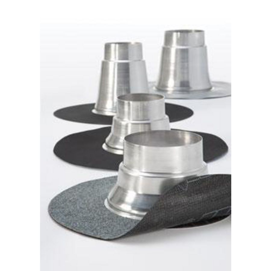 Plakplaat WaterpRoof 135/H150 R131-V131 incl. Resitrix SK-W rondel (EPDM) Ubbink