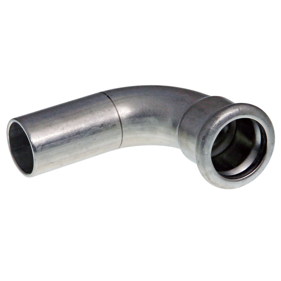 Insteekbocht 90° Xpress RVS 304 (1.4301) 88,9x spie 88,9mm R2411 (test cth) VSH