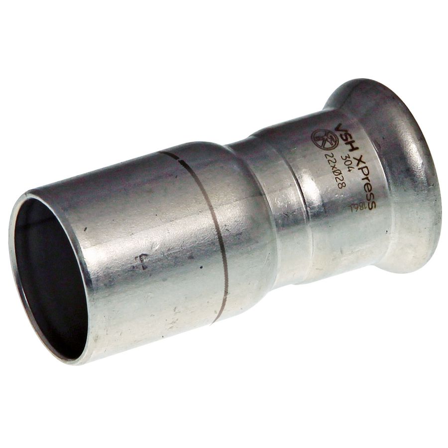 Insteekverloopsok Xpress RVS 304 (1.4301) 88,9x108mm spie R2407 VVE=2 (test cth) VSH