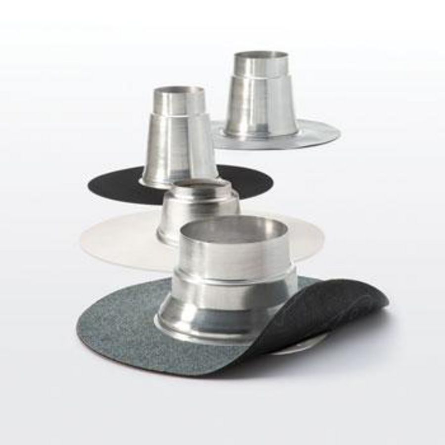 Plakplaat WaterpRoof 135/H150 R131-V131 incl. Armourplan SM rondel (PVC) Ubbink