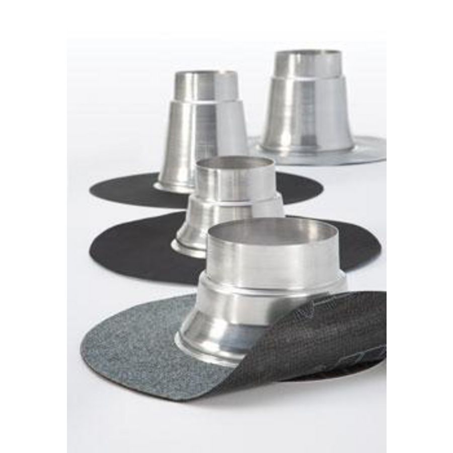 Plakplaat WaterpRoof 170/H150 R166-V166 incl. Resitrix SK-W rondel (EPDM) Ubbink