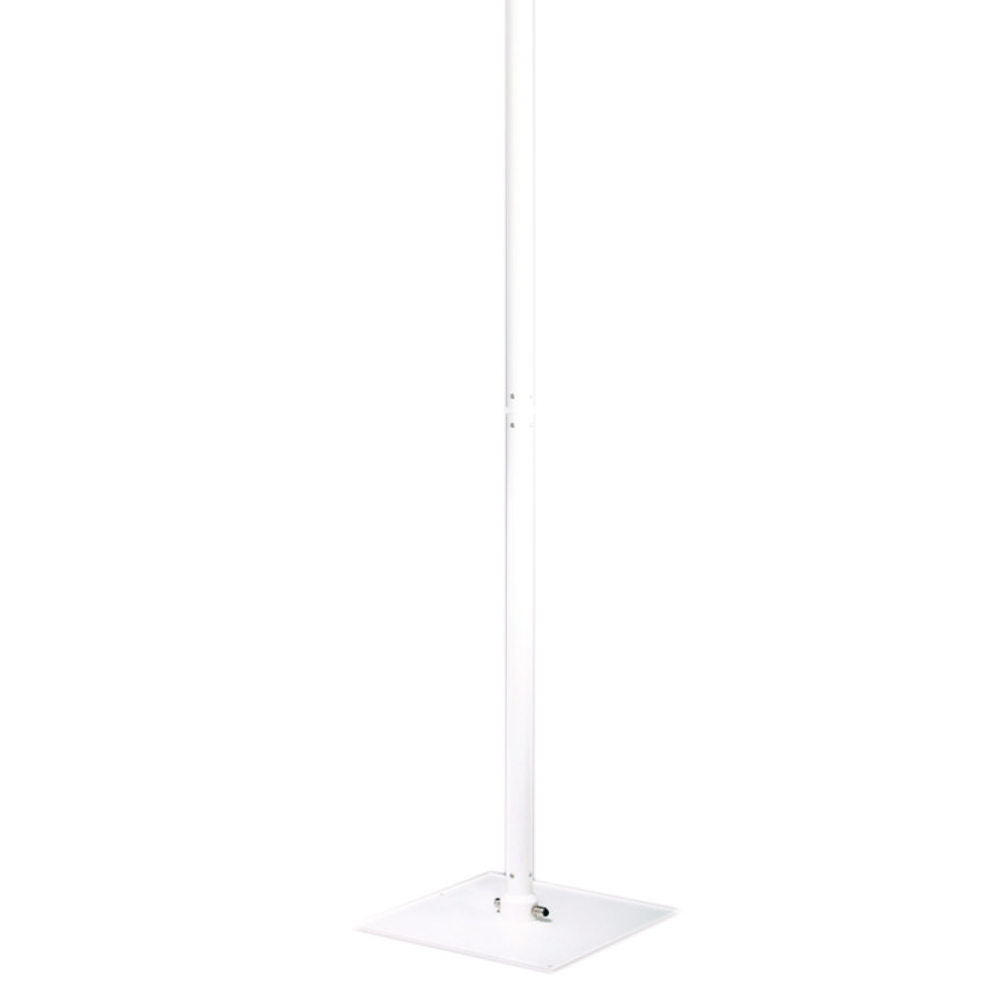 Vloerstandaard alu. wit v. terrasverwarmer E-Comfort Oasi DRL