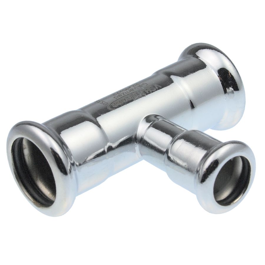 T-koppeling verlopend XPress STAAL C1415 76,1x22x76,1mm (test cth) VSH