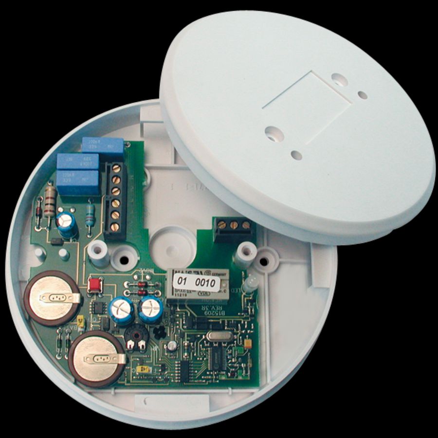 Relaisbasis EI128RBU opbouw 10-jrs back-up incl deksel Ei Electronics