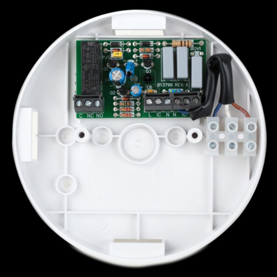 Relaisbasis EI128R opbouw 230V incl deksel Ei Electronics